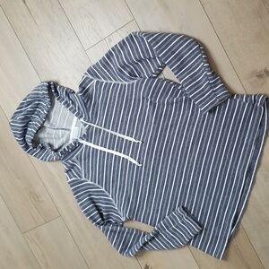 Columbia performance fishing gear hoodie stripped NWOT